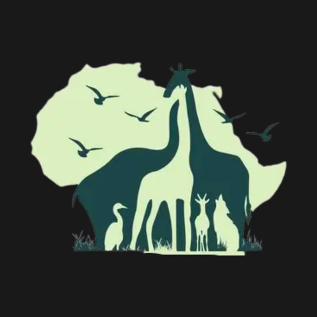 African Wildlife by Pieartscreation