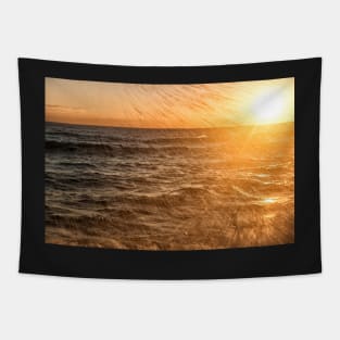 Sea Spray Sunrise Tapestry