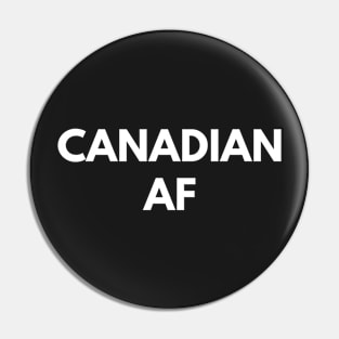 Canadian AF Pin