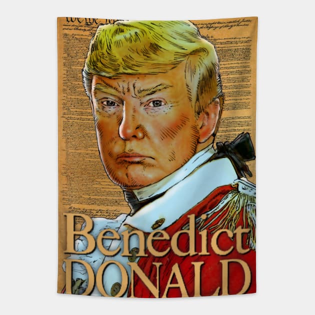 Benedict Donald Tapestry by ArlenSchumer