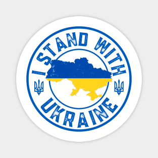 I Stand With Ukraine Magnet