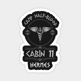 Cabin #11 in Camp Half Blood, Child of Hermes – Percy Jackson inspired design Magnet