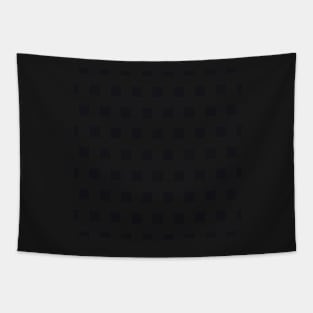 Black and White Open Square Modern Pattern Tapestry