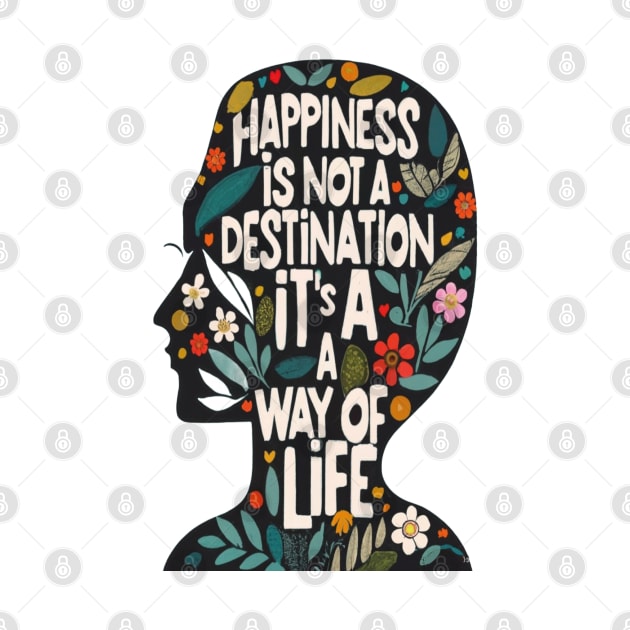 Happiness is Not a Destination it is a Way of Life by rhazi mode plagget