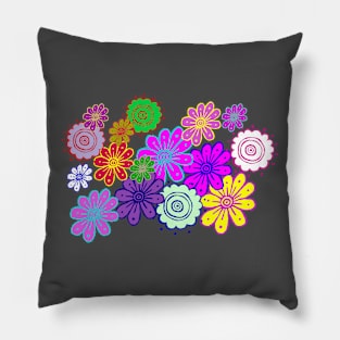 Flower Field Pillow