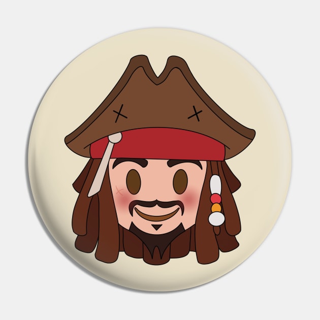 Captain Jack Pin by BeckyDesigns