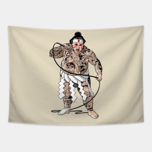 Yakuza sumo wrestler singer Tapestry