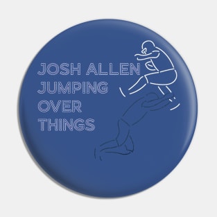 Josh Allen Neon Hurdle Pin