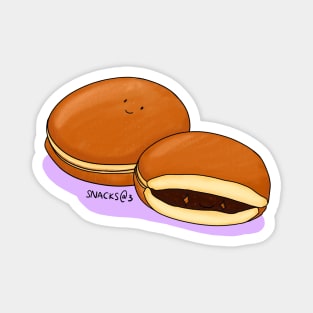 Delicious dorayaki with red bean paste Magnet