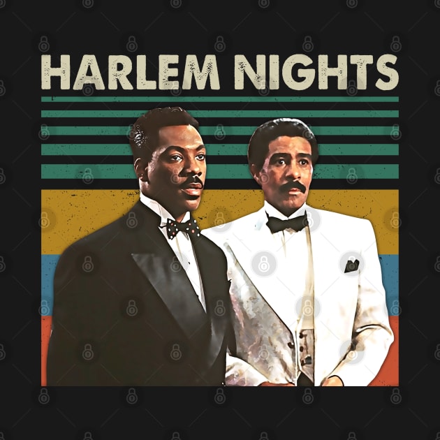 Men Gift Retro Harlem Movie Tribute Design by TaylorBradyStyle