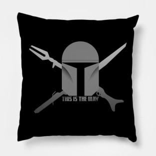 Skull and Bones Pillow