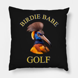 Birdie Babe Golf Pillow