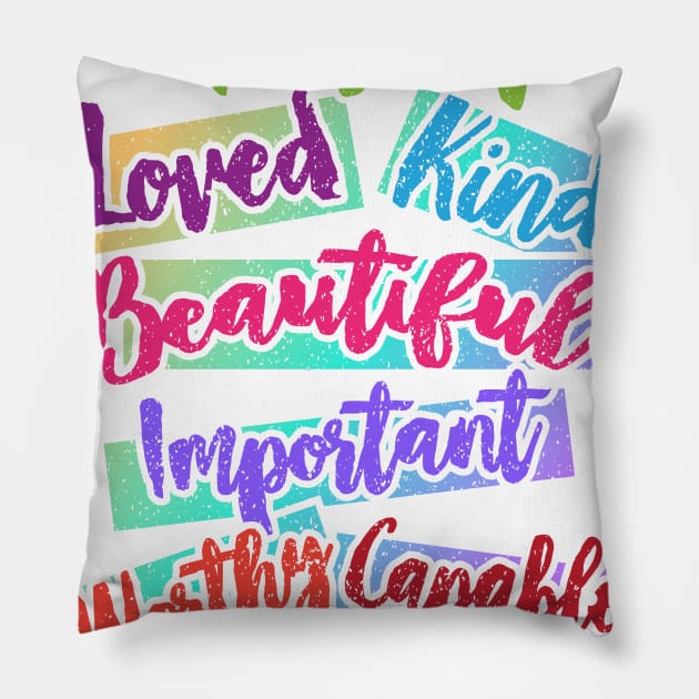 I am Pillow by XXII Designs