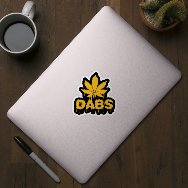 Weed Dabs Sticker