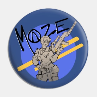 The Gunner: Moze Pin