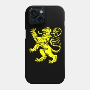 Lion coat of arms Phone Case