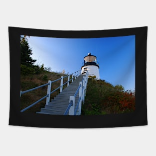 Owl's Head Lighthouse Tapestry