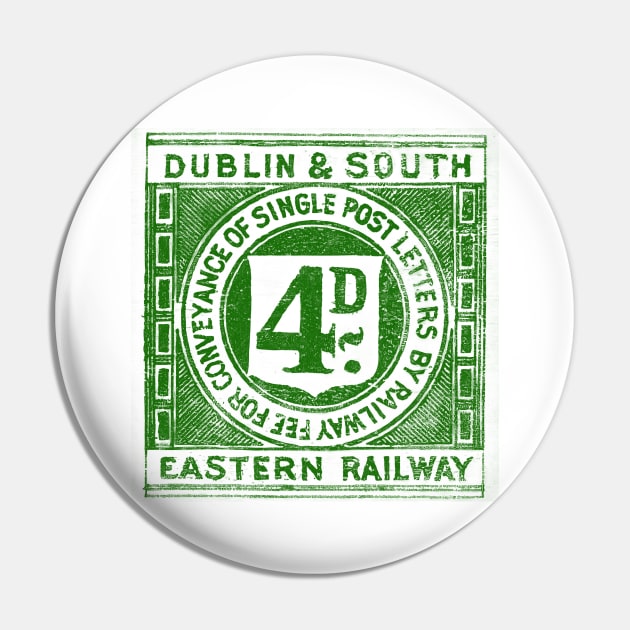 Dublin & South Eastern Railway & Tramway Company Pin by feck!