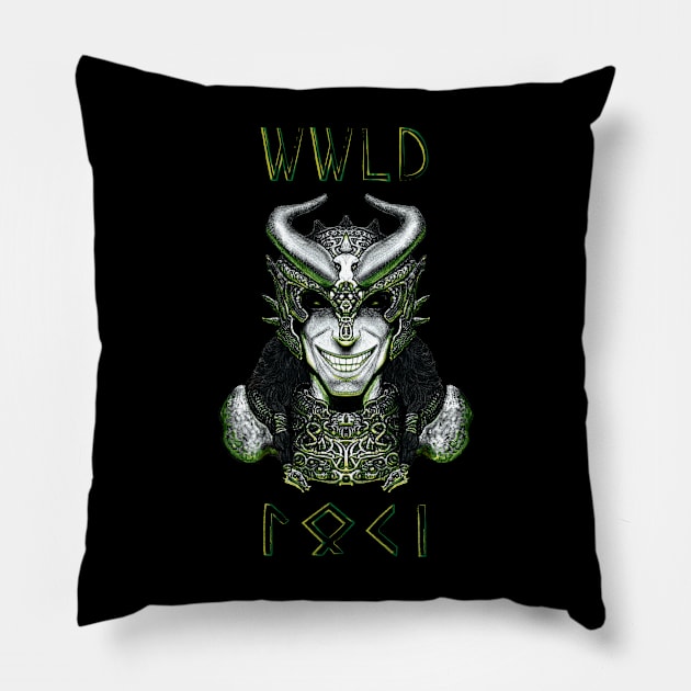 WWLD (green) Pillow by ArtistUndone 