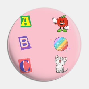 Basic Baby Learning of Letters Pin