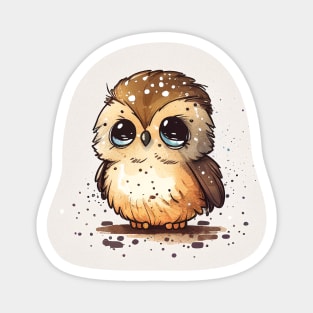 Baby Owl Magnet