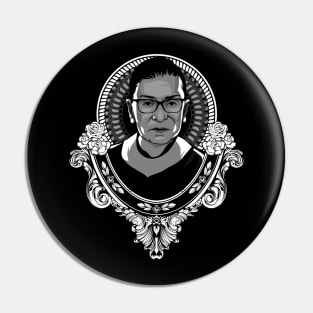 RBG The Strong Woman Pin