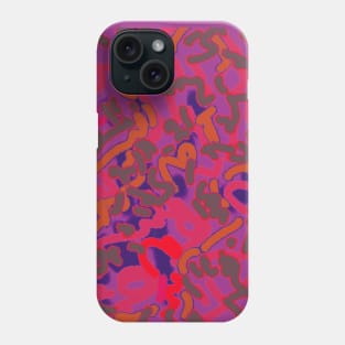 Pink Scribbles Phone Case