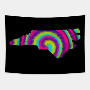 Tie Dye North Carolina Tapestry