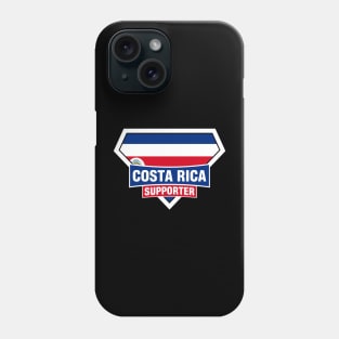 Costa Rica Super Flag Supporter Phone Case