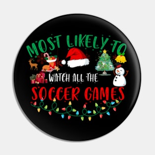 Watch All The Soccer Games Pin