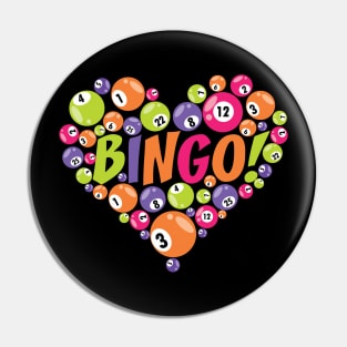 Love Playing Bingo Pin