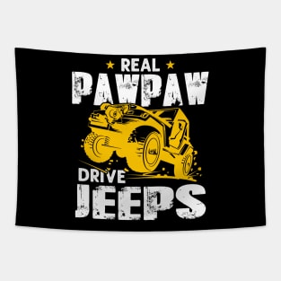 Real Papaw Drive Jeeps Jeep Men/Women/Kid Jeeps Lover Tapestry