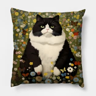 Feline Garden Delight: Cats Amongst a Bouquet of Blooms- Edward Pillow