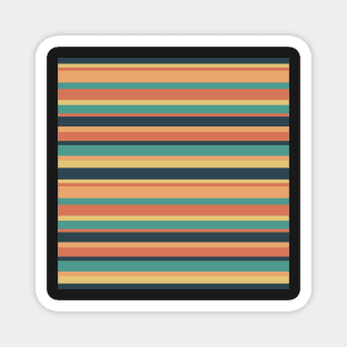 Sunbaked Stripes Magnet