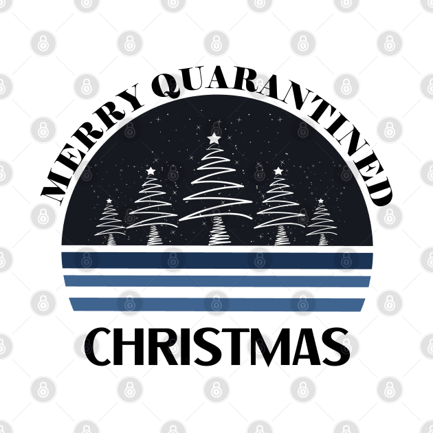 Merry Quarantined Christmas Trees by NickDsigns