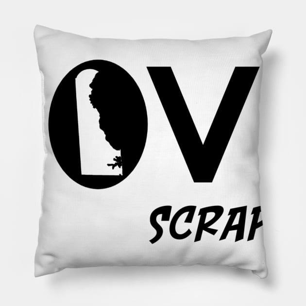 Delaware loves scrapple Pillow by designsplus