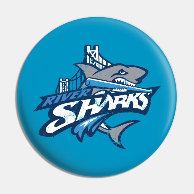 Camden Riversharks Pin by MindsparkCreative