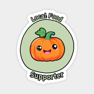 Local Food Supporter - Pumpkin Magnet