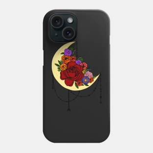 Flowery moon Phone Case