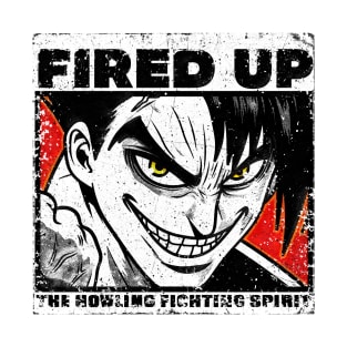 Saw Paing- FIRED UP - Kengan - Ashura Omega Season 2 CL T-Shirt