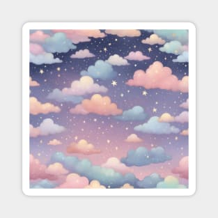 Starry Pastel Sky Magnet