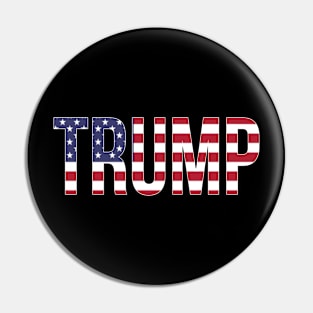 Trump flag Pin