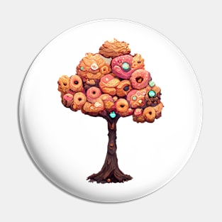 Donut Tree #1 by dozydonut Pin