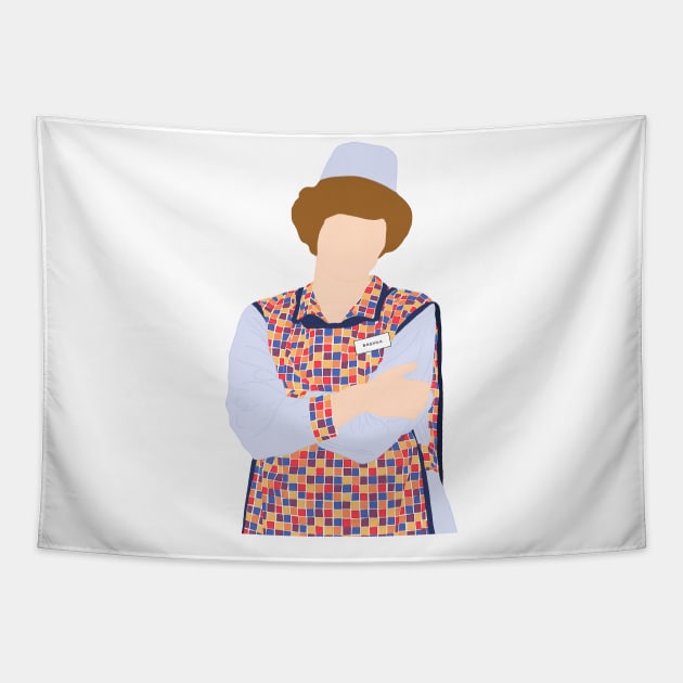 Bren Furlong, dinnerladies Tapestry by alteredillusion