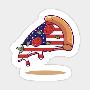 A Slice Of America Magnet