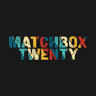 Retro Color - Matchbox Twenty T-Shirt
