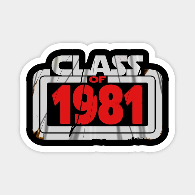 Class Of 1981 Magnet by Vandalay Industries