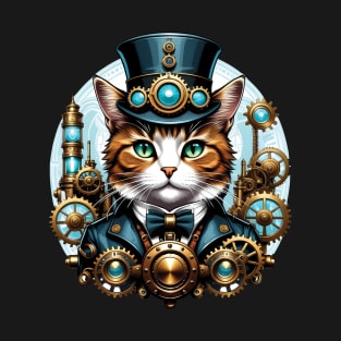 Steampunk Cat T-Shirt