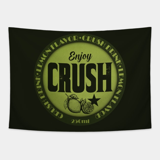 Crush Lemon Tapestry by CTShirts