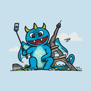 Eiffel Dragon T-Shirt